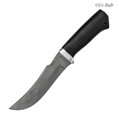 Клык (граб, с золочением) дамасская сталь ZDI-1016 - Компания «АиР»