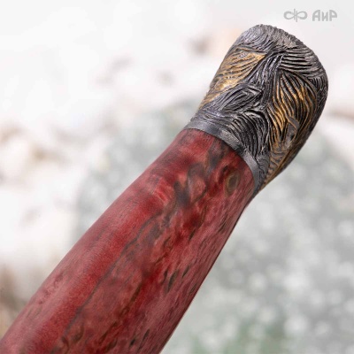 Нож Чернокрылый павлин, авторские ножны, Артикул: 38819 - Компания «АиР»